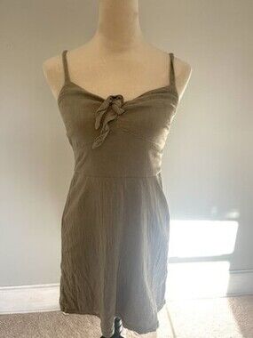 Y2K Hollister Green Dress Size Xs/s . Boho Beach Summer